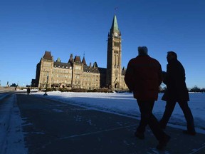 File photo of Parliament Hill in Ottawa, Thursday January 17, 2013. (THE CANADIAN PRESS/Sean Kilpatrick)