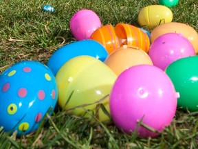 Easter Eggs are seen in this file photo. (AP Photo/ Idaho Statesman, Darin Oswald)