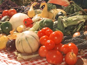 File photo of vegetables grown from organic seeds. (Windsor Star files)