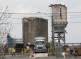 Demolition of the former General Chemical plant in Amherstburg, Ont. continues Monday, April, 29, 2013. The property is now owned by Honeywell Inc. (DAN JANISSE/The Windsor Star)