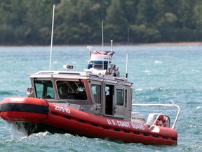 A U.S. Coast Guard vessel is seen in this file photo. (JASON KRYK/ The Windsor Star)