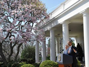 Don't worry. Barack Obama and the White House are just fine. (MANDEL NGAN/AFP/Getty Images)