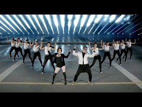 PSY has come up with his latest music video. Check it out. (Screengrab)