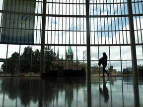 File photo of a student walking in the CAW Centre at the University of Windsor. (Windsor Star files)