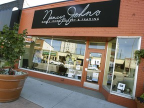 Nancy Johns Gallery and Framing is one of several art galleries catering to local artists in Pillette Village. (Windsor Star files)