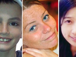The victims of the Boston Marathon bombs are Martin Richard, 8, left, Krystle Campbell, 29, and Lingzi Lu, a Boston University graduate student. (Associated Press files from undated photos)