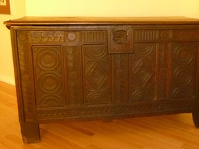 350-year-old coffer: $1,000