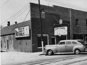 The Essex Dairies in downtown Essex has added a smart gift shop to its business. The store is open from six in the morning until midnight. Besides the gift trade, customers from near and far come to purchase fresh dairy products 365 days in the year. The above picture shows the Essex Dairies building on June 1, 1946 which was under the management of Mr. A. J. Ashton. (FILES/The Windsor Star)