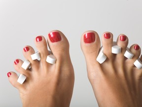 After a long winter, liberate your toes with a spa pedicure, or do it yourself at home.