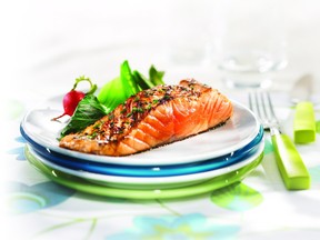 Salmon is a healthy way to get your omega fatty acids, but it doesn't reduce the risk of stroke in healthy people. THE CANADIAN PRESS