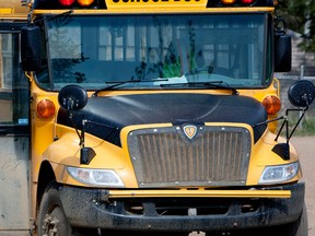 File photo of a school bus. (Postmedia News files)