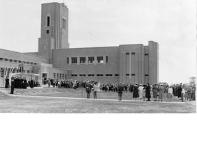 The official opening ceremonies were held on May 11, 1958 at the new Holy Redeemer College. (Windsor Star files)
