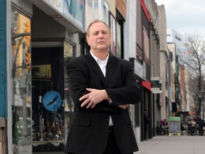 Larry Horwitz,  chairman of the Downtown Windsor BIA, stands in downtown Windsor, Ont. in this 2012 file photo. (JASON KRYK/The Windsor Star).