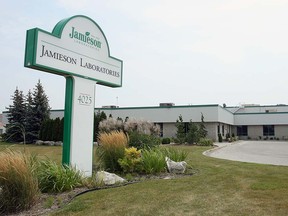 Jamieson Laboratories Ltd.'s offices and plant on Anchor Drive in Windsor are shown in this file photo. (Tyler Brownbridge/The Windsor Star)