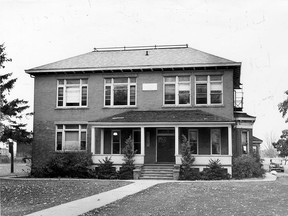 Kingsville high school is pictured in this 1947 file photo. (FILES/The Windsor Star)