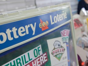 An authorized OLG retailer in Burlington is shown in this 2010 file photo. (Glenn Lowson / National Post)