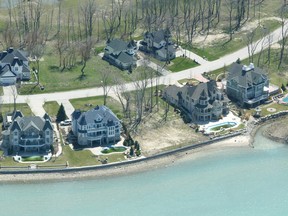 Aerial view of the development on Boblo Island in 2003. (Windsor Star files)