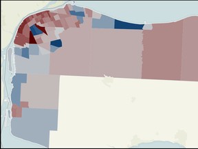The Star's Claire Brownell and Dylan Kristy sorted through census data (687,038 lines of data to be precise) from Statistics Canada to map the population change in the Windsor area from 2006 to 2011.