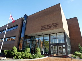 The exterior of the offices of the Greater Essex County District School Board is shown in this 2005 file image. (Nick Brancaccio / The Windsor Star)