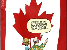 Mike Graston's Colour Cartoon For Thursday, May 30, 2013