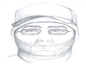 Amherstburg police and the OPP have released this sketch of a man suspected in recent break-and enters. (Courtesy of OPP)