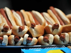 File photo of hotdogs. (Windsor Star files)