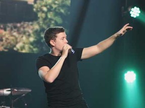 Country music singer Scotty McCreery, the winner of American Idol's 10th season who has since released a platinum and a gold album, performs at The Colosseum at Caesars Windsor on Saturday, May 18, 2013. (REBECCA WRIGHT/The Windsor Star)