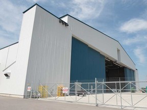 Exterior of the Premier Aviation hangar at the Windsor Airport shown Thursday, May 30, 2013, in Windsor, Ont. (DAN JANISSE/The Windsor Star)