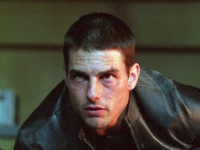 Tom Cruise in Minority Report . (HANDOUT)