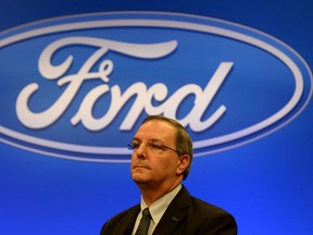 President and CEO of Ford Australia Bob Graziano announces  Ford would cease making vehicles at its unprofitable Australian plants in 2016 and axe 1,200 jobs, having produced its first car in the country in 1925. (Mal FaircloughMAL FAIRCLOUGH/AFP/Getty Images)