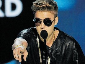 Justin Bieber is in trouble again over allegations of high-speed driving.
(Chris Pizzello, The Associated Press)