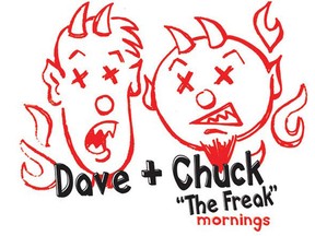 A promotional image for the Dave and Chuck the Freak morning radio show. (Handout / The Windsor Star)