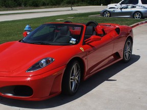 A Ferrari F430 Spider convertible is shown in this undated Wikimedia Commons image.