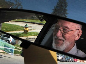 Howard Johnson, 89, drives his Ford Fusion, Thursday, May 9, 2013, in Windsor, Ont. (DAN JANISSE/The Windsor Star)