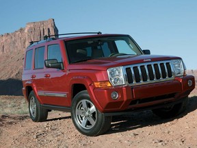 A 2005 file photo of a Jeep Commander, which was built on the same platform as the Grand Cherokee. (Postmedia News)