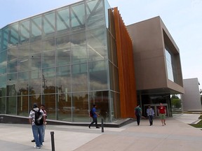 The exterior of the Ed Lumley Centre for Engineering Innovation on the University of Windsor campus. Photographed May 30, 2013. (Nick Brancaccio / The Windsor Star)