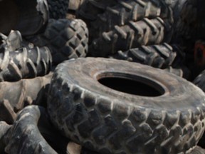 A file photo of old tires. (The Windsor Star)