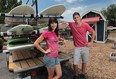 Danielle Chevalier and Chris Mingay, have restored and revived Ted Dudley's Marina in St. Clair Beach with their Adrenaline Urban Surf Company and Dudley's Frozen Yogurt. They are shown Wednesday, May 29, 2013, at the business. (DAN JANISSE/The Windsor Star)