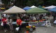 Shoppers visit the Downtown Windsor Farmers' Market on its opening day at Charles Clark Square, Saturday, June 1, 2013.  (DAX MELMER/The Windsor Star)