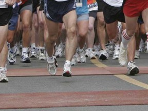 File photo of runners. (Windsor Star files)