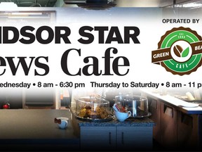 The Windsor Star News Cafe offers a unique venue for social, political and cultural activity in the heart of downtown Windsor.