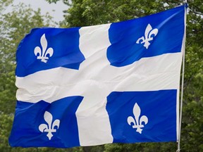 File photo of the Quebec flag. (Windsor Star files)
