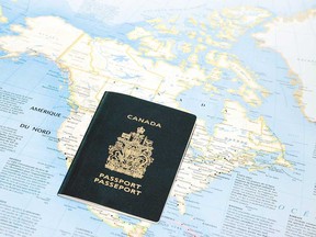 File photo of Canadian passport. (Windsor Star files)