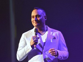 Comedian Russell Peters performs during a sold-out show at the Colosseum at Caesars Windsor on Saturday, September 15, 2012. (REBECCA WRIGHT/ The Windsor Star)
