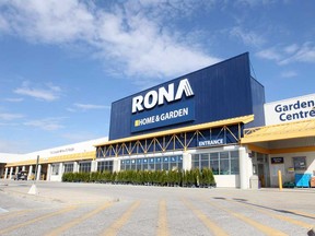 The RONA store in East Windsor, Ont., shown Monday April 9, 2012, is slated to close in October 2013.  (DAN JANISSE/The Windsor Star)