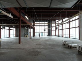 The 27th floor of the Augustus Tower at Caesars Windsor is pictured on Monday, June 10, 2013. The space, which boasts spectacular views, has remained vacant since the casino opened the tower 5 years ago. Original plans called for a pool and gym but the casino is still seeking  a use for the space.              (TYLER BROWNBRIDGE/The Windsor Star)