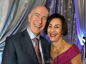 Lifetime Achievement Award recipients Bill and Rochelle Tepperman attend the Windsor-Essex Regional Chamber of Commerce Chair's Dinner gala at Beach Grove Golf & Country Club in Tecumseh on Friday, June 21, 2013.   (TYLER BROWNBRIDGE/The Windsor Star)