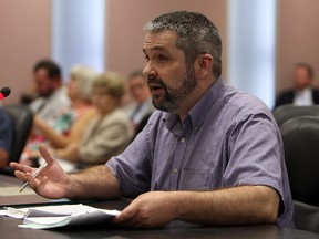 Files: Paul Synnott speaks to city council on September 4, 2012. (Windsor Star files)