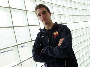 Aaron Ekblad is photographed at Tecumseh Arena on Thursday, March 31, 2011. Ekblad will be the fourth player to be allowed to enter the OHL draft early.         (TYLER BROWNBRIDGE / The Windsor Star)