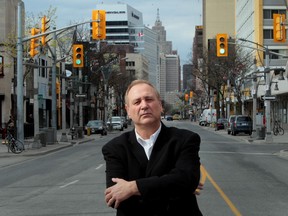 Larry Horwitz,  chairman of the Downtown Windsor BIA stands in downtown Windsor in this 2012 file photo.  (JASON KRYK/ The Windsor Star)